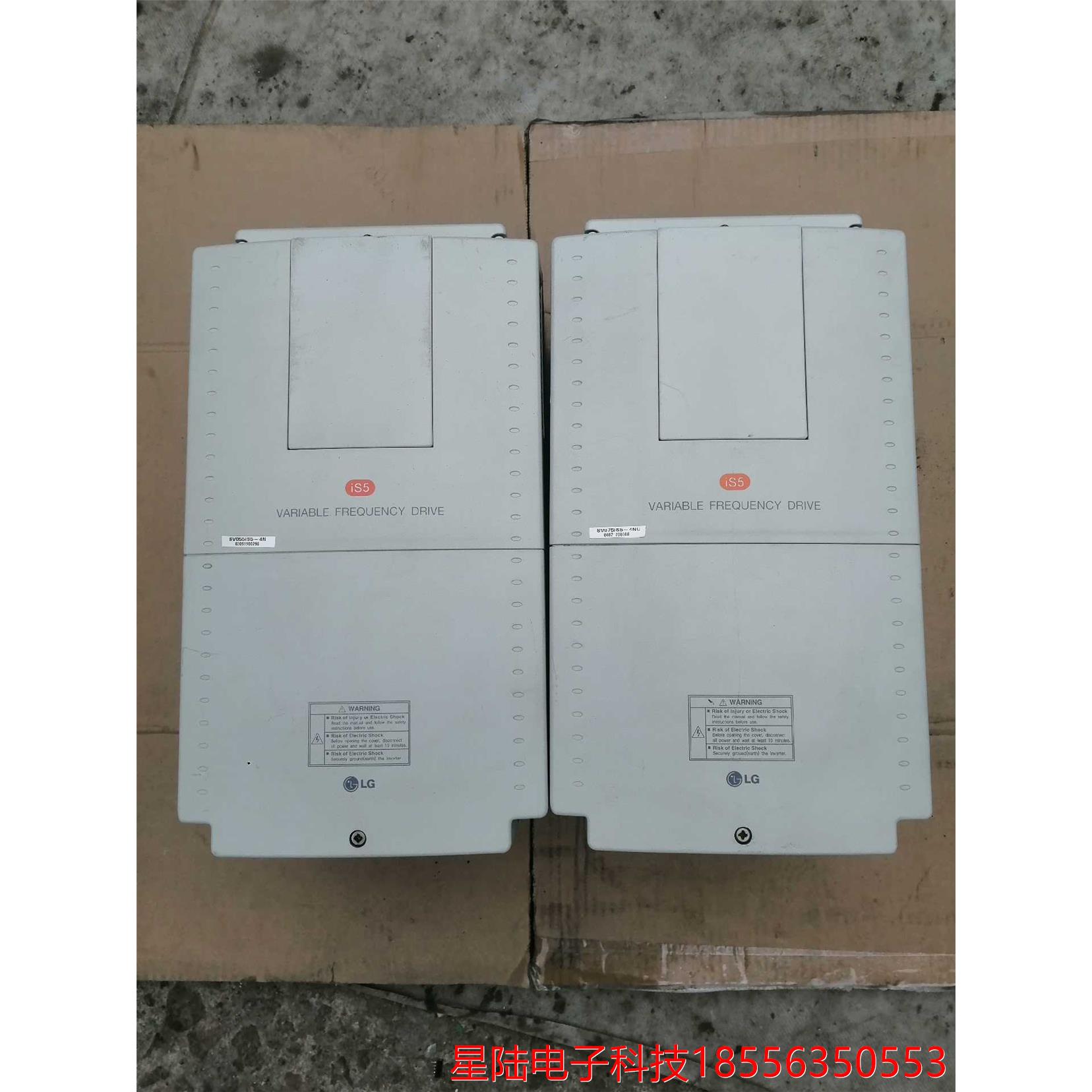 LG变频iS5，SV075iS5-4NU，7.5KW拆机二手