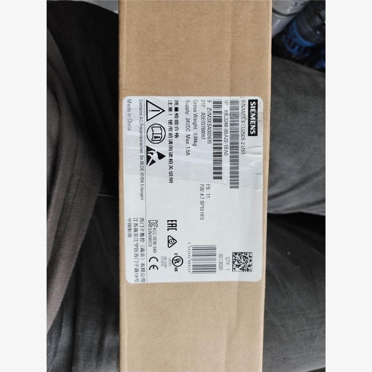 控制单元   cu250s  6sl3246 0ba2