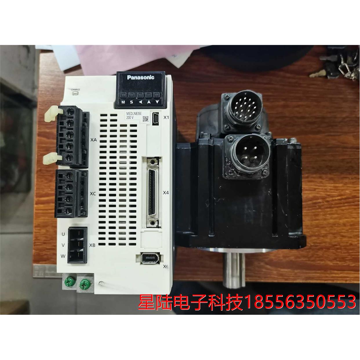 A6伺服电机驱动器MDMF202L1G6M MEDLN83SE议价`功能完好