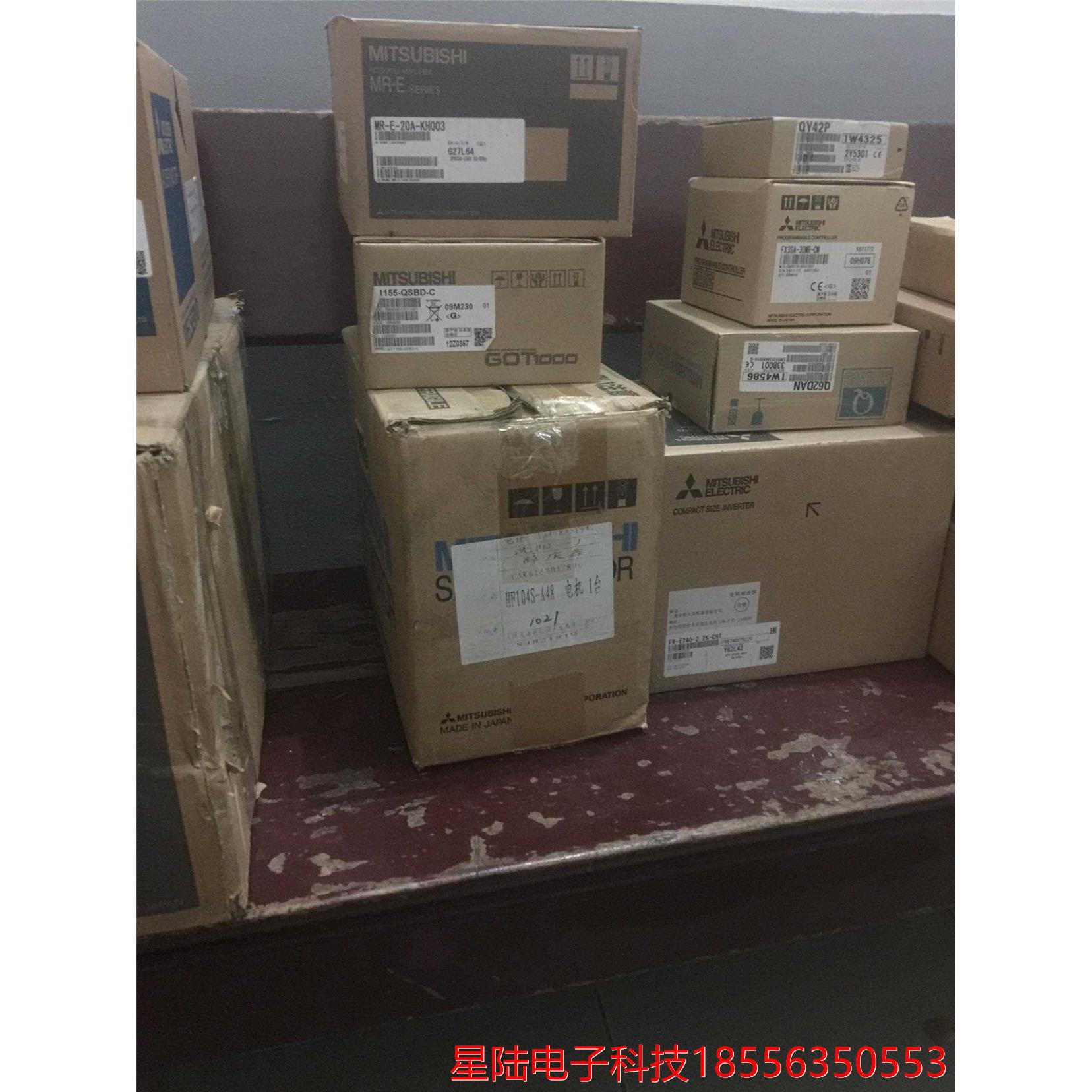 全新原装三菱伺服电机 HC-SFS202/HC-SFS202B 质保一年 量大价优