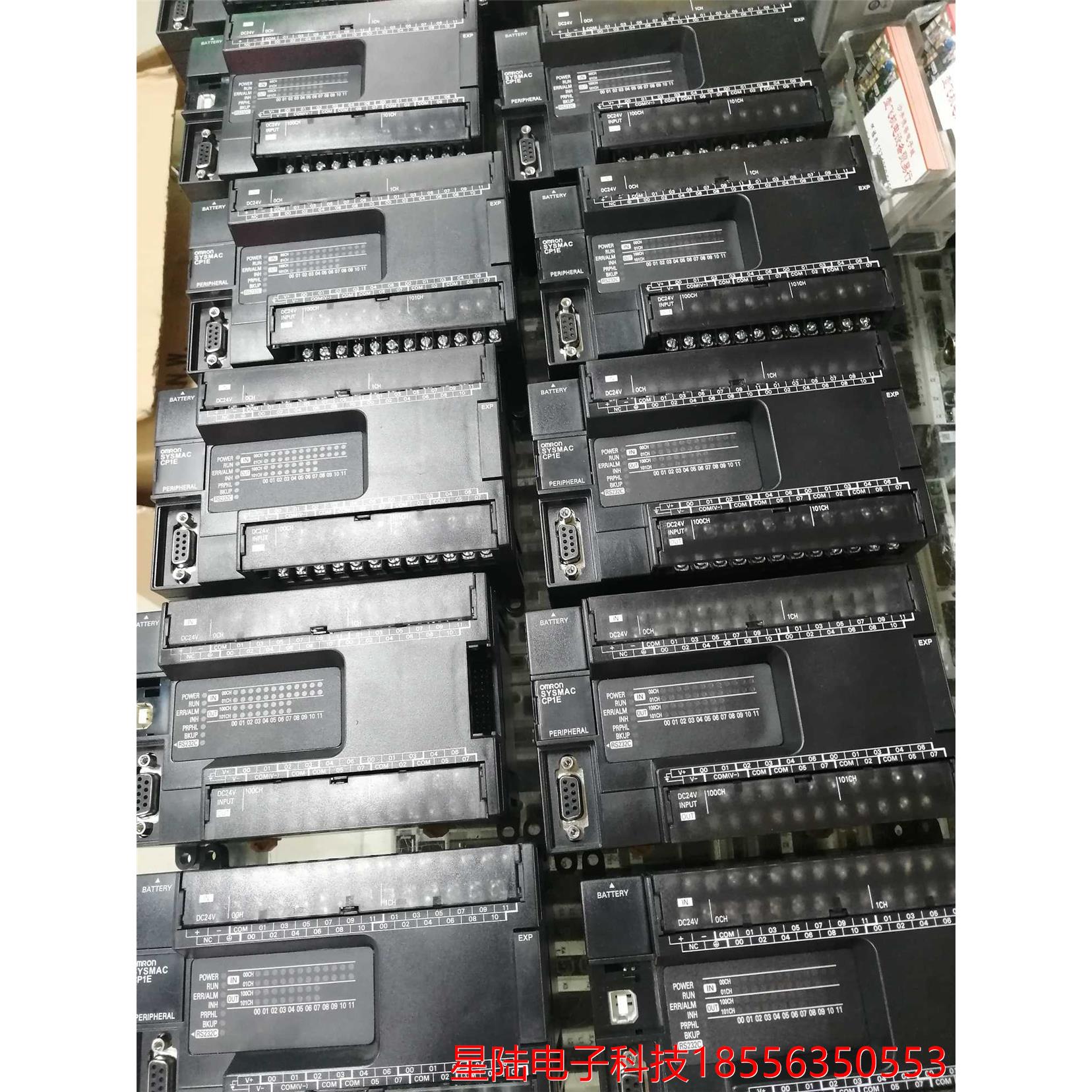 原装PLC二手拆机CP1E-N60SDT-D/CP1E-N40SDT-D装柜充新