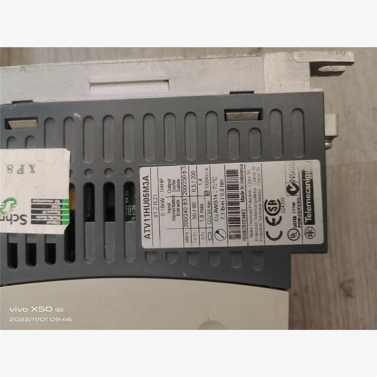 ATV11HU05M3A变频器 现货包好质量保证