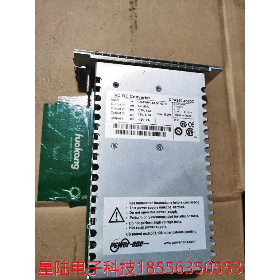 Power-One AC-DC CPA250-4530G设备机电源CPA250-4530G电源
