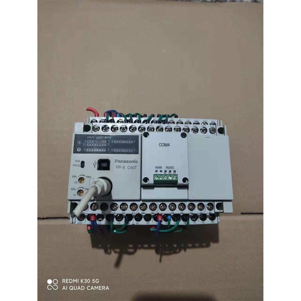 AFPX-C40T-F PLC 进口模块 二手拆机正品实物拍