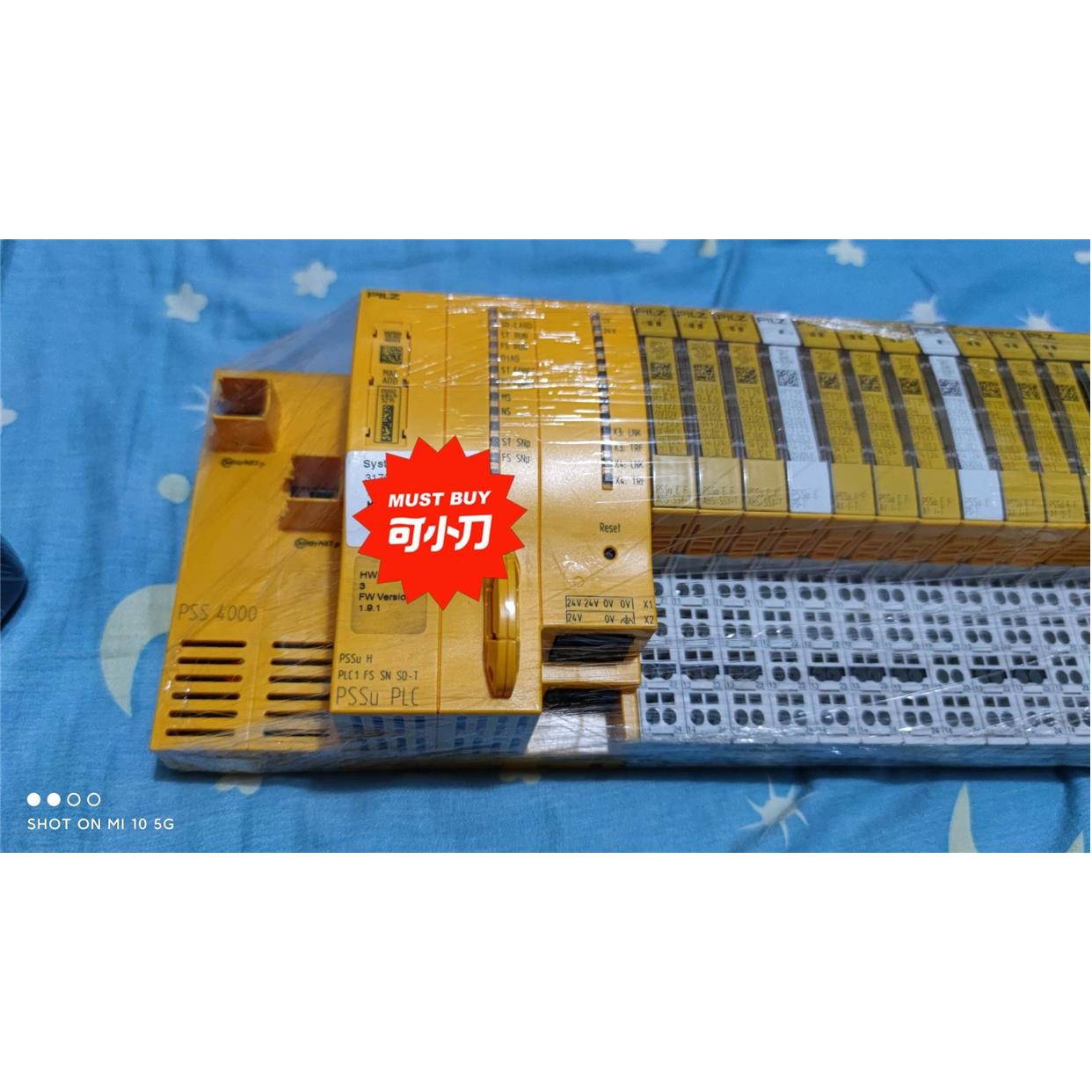 PILZ皮尔兹PLC 一套,CPU PSS 4000,  其询价$