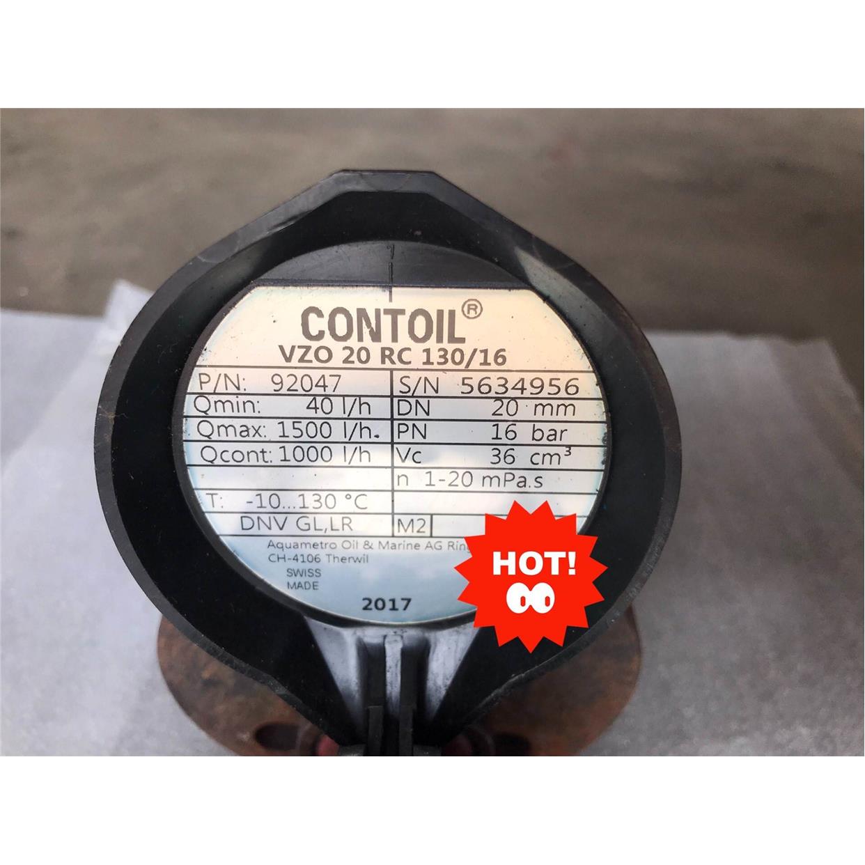 CONTOIL VZO 20 RC 130/16,DN20C询价$