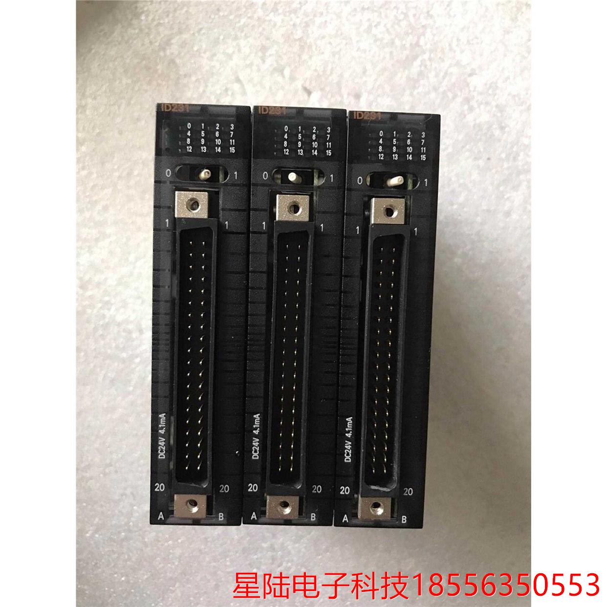 PLC模块 CJ1W-ID231，实物图，成色好，有3