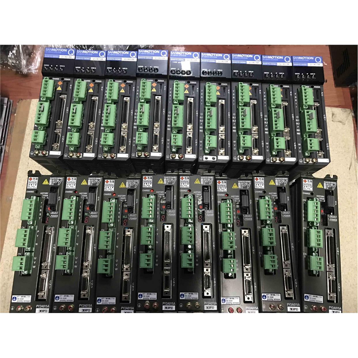 三洋驱动器。PY2A015A.2M9BP00/2M5BP00/2M6BP00.二手拆机9成新