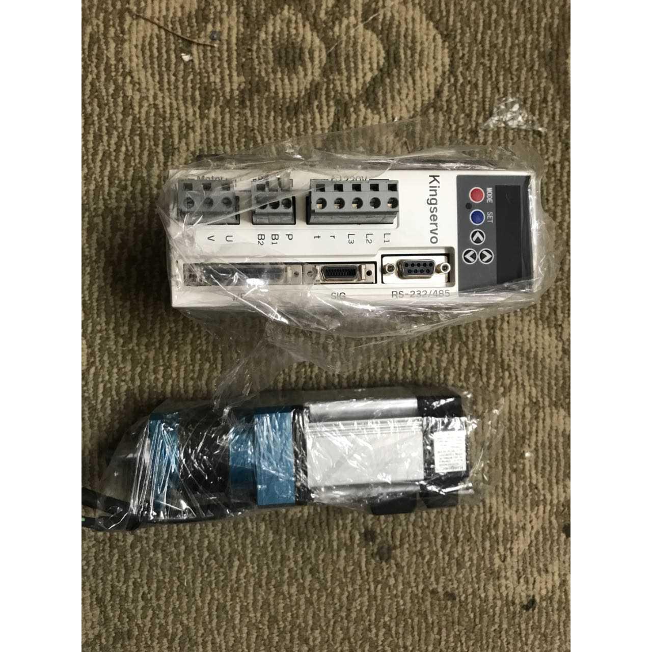 KINGSERVO京伺服KSDG00421L1.KSMA04L14二手设备拆机。89成新400W