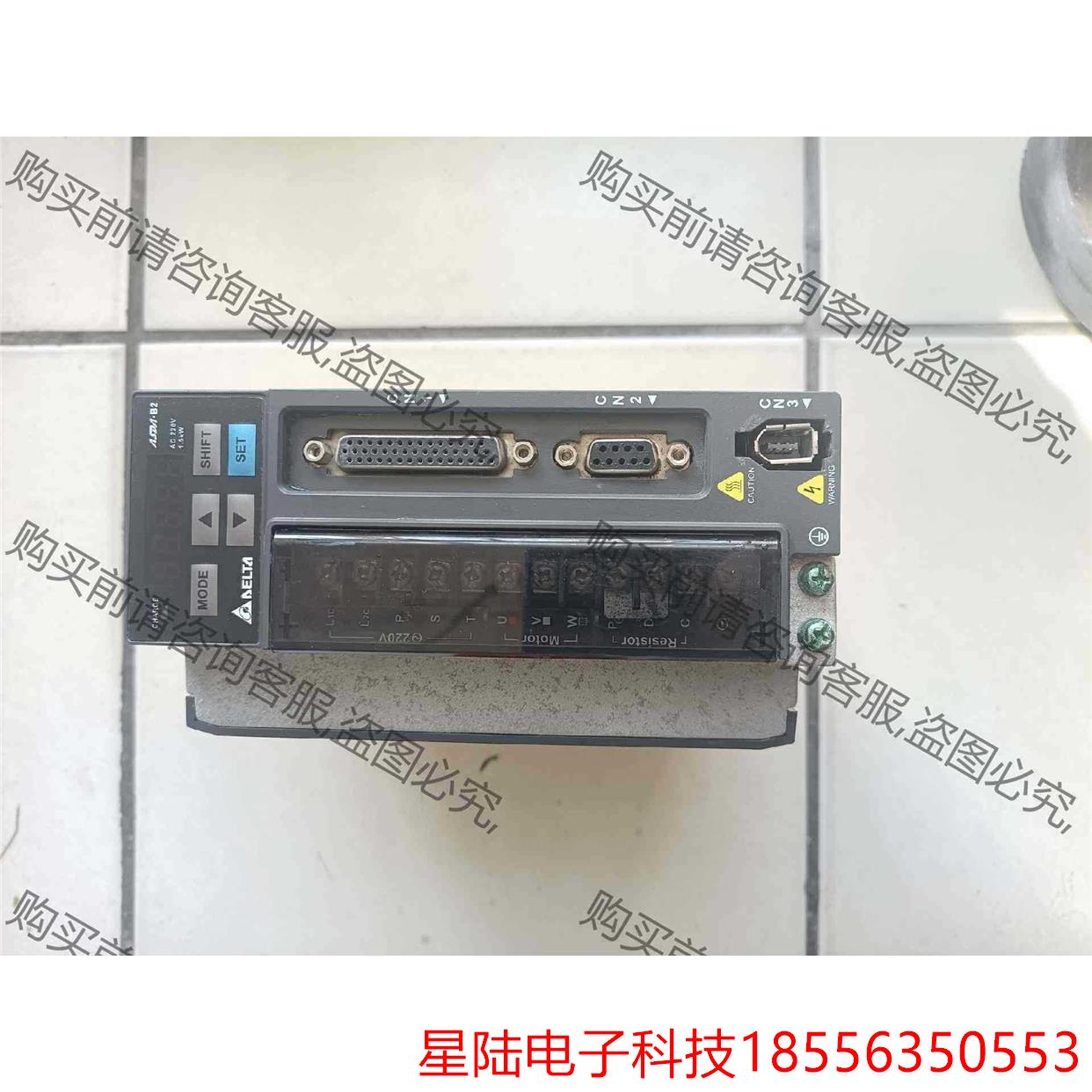 拆机台达驱动器 ASD-B2-1521-B ，实物拍摄，功能 议价产品