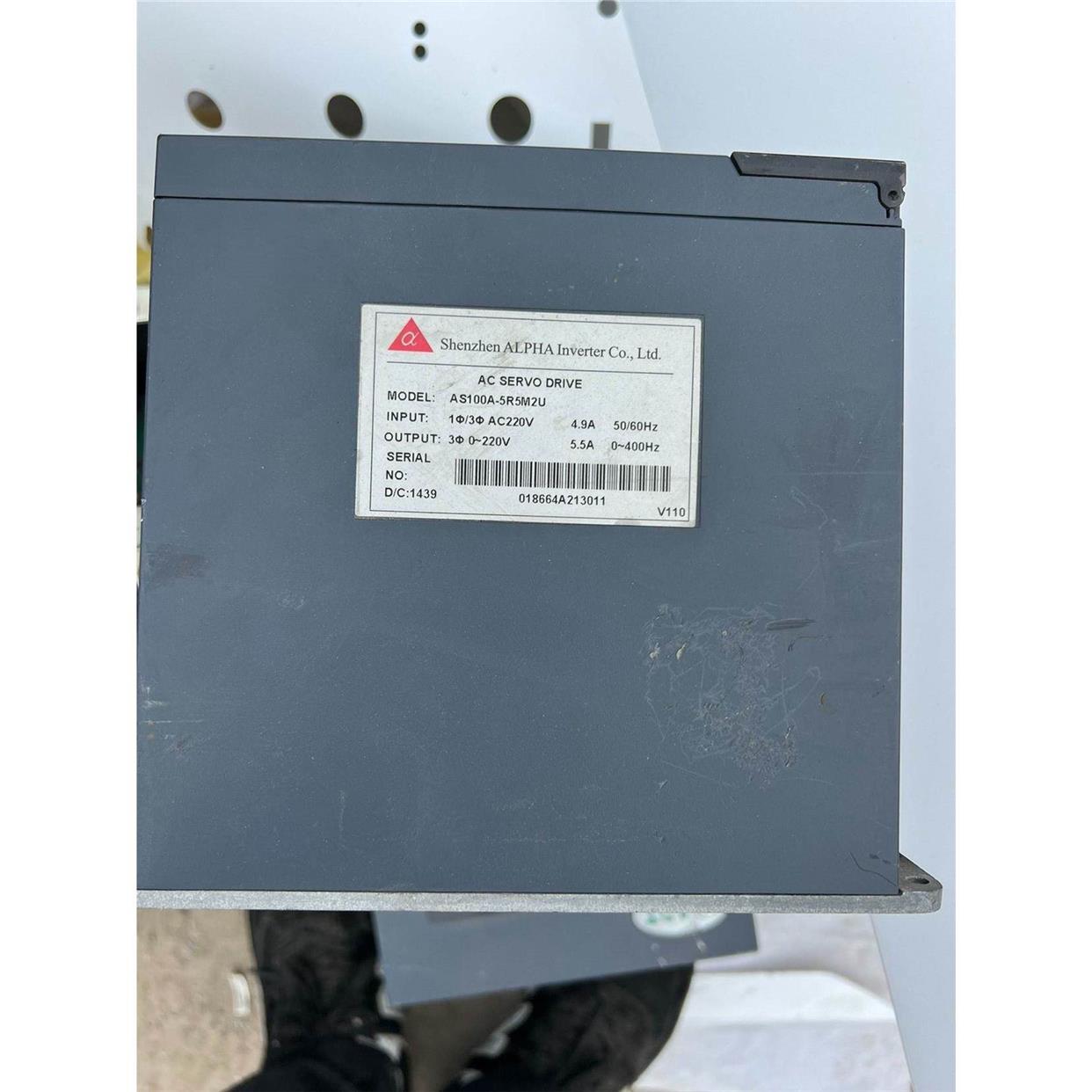 阿尔法 AS100A-5R5M2U 成色型号如图！220v阿