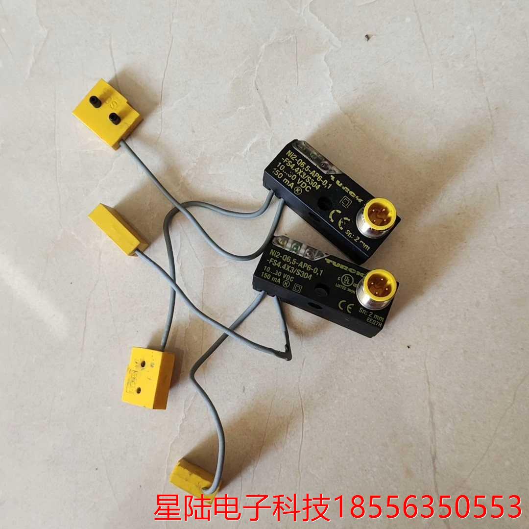 拆机图尔克接近开关NI2-Q6,5-AP6-0,1-FS4.