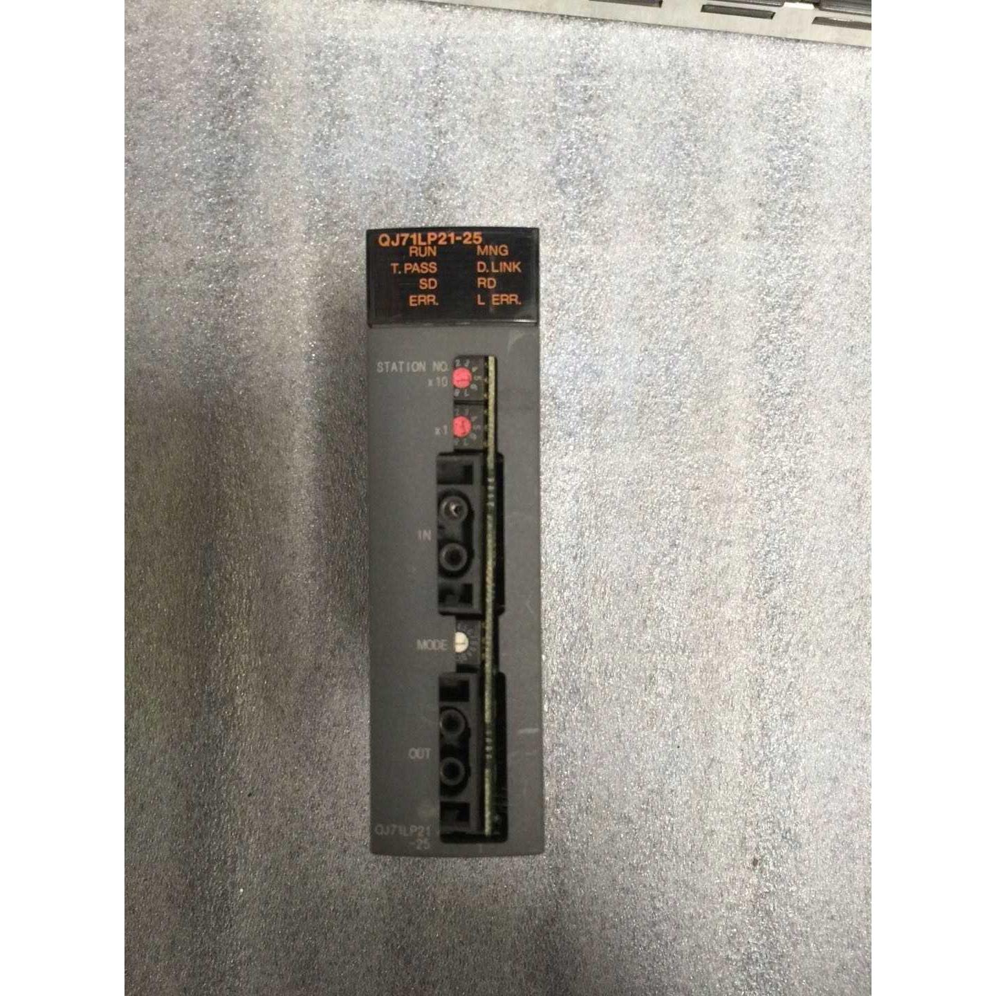 三菱Q系列PLC模块QJ71LP21-25原装设备拆机 .成色8-9成新质量保证