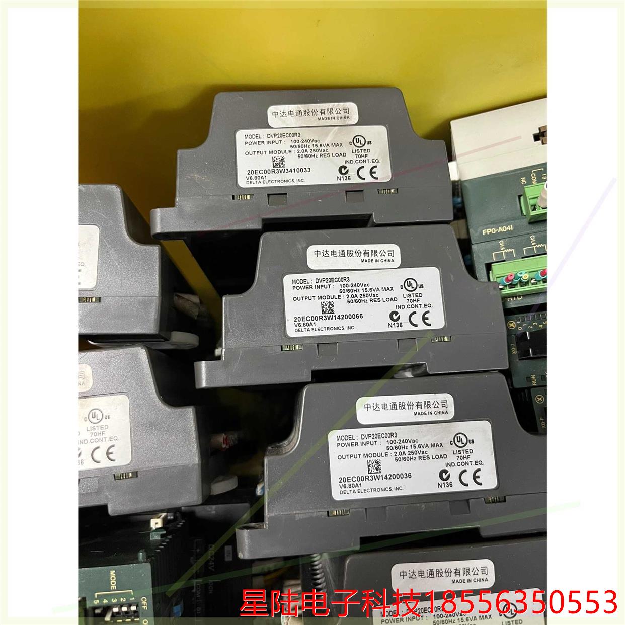 台达PLC DVP20EC00R3，成色如图，功能测试好发货