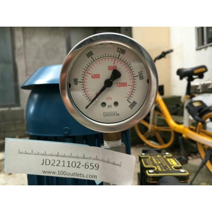 NOSHOK努肖克NOSHOK压力表 0-2000PSI 0询价$