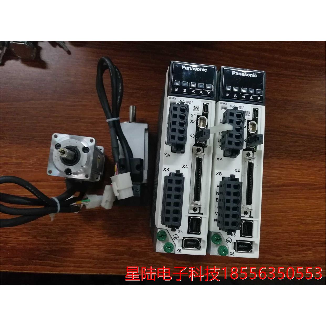 拆机原装伺服电机 MADLT05SF+MSMF012L1U2M  99新有保质现货