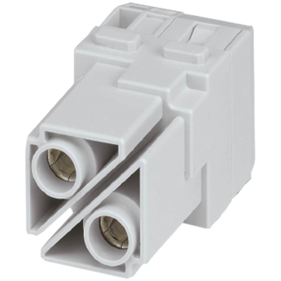 MURR70MH-MAC2A-0020704母头2芯1000V 100A 轴向螺丝连接全新原装