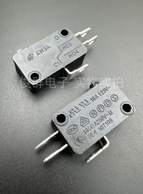 DONGNAN东南 KW3A大微动开关16A电源行程限位检测复位按键