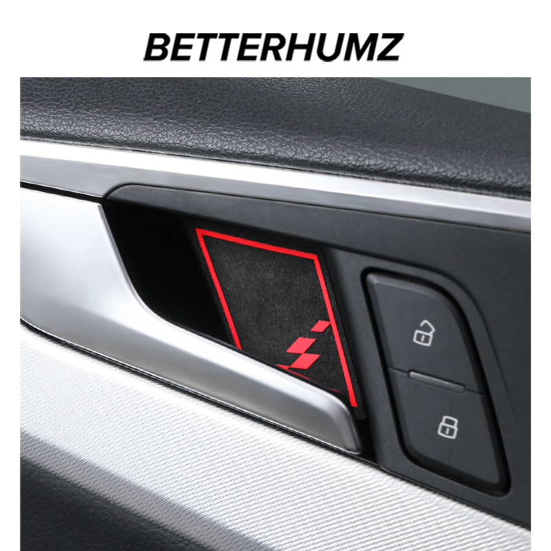 奥迪A4L/a5改装内门碗装饰贴