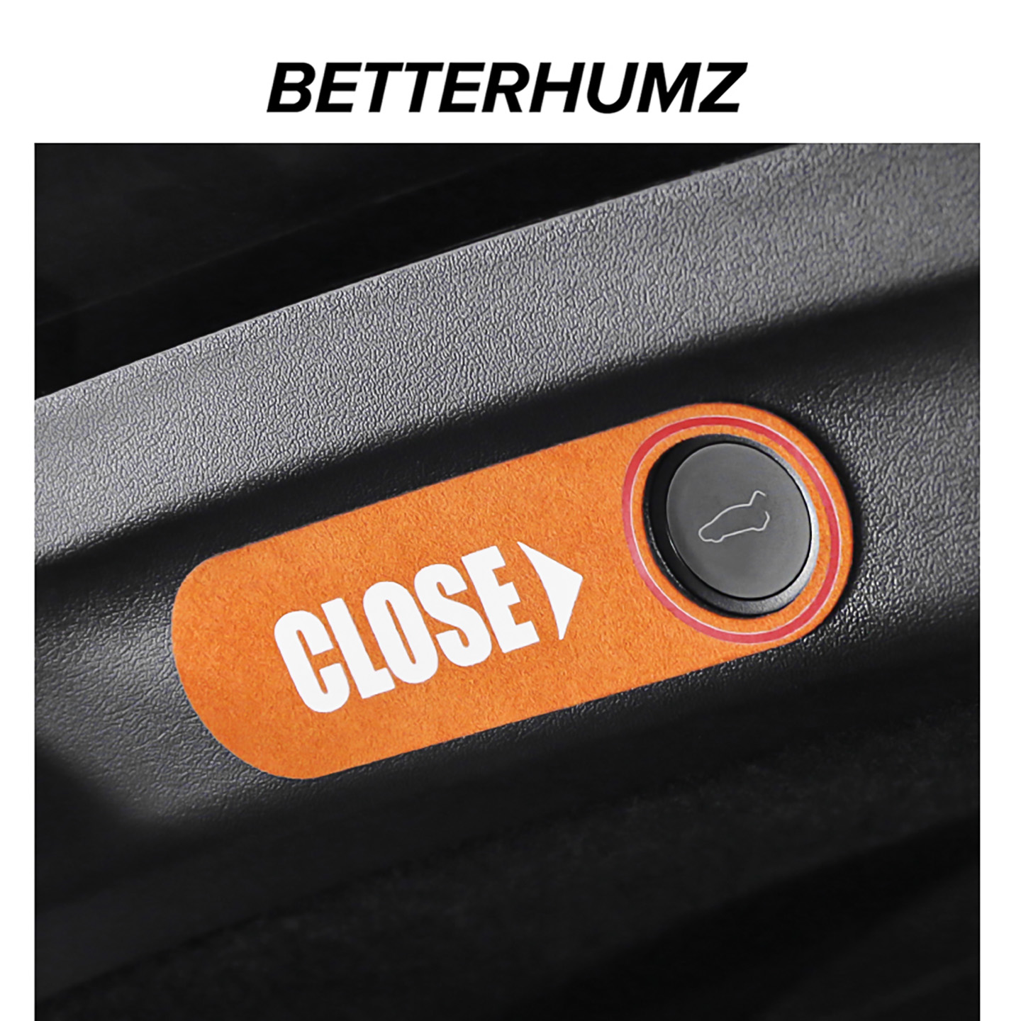 适用特斯拉电动后备箱按键贴