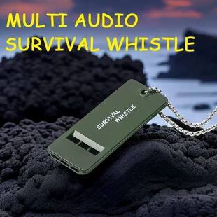 3-Frequency Whistle High Decibel Survival Whistle Portable K