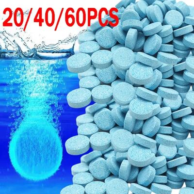 Car Effervescent Tablets Mixed Solid Cleaner Windscreen Tool