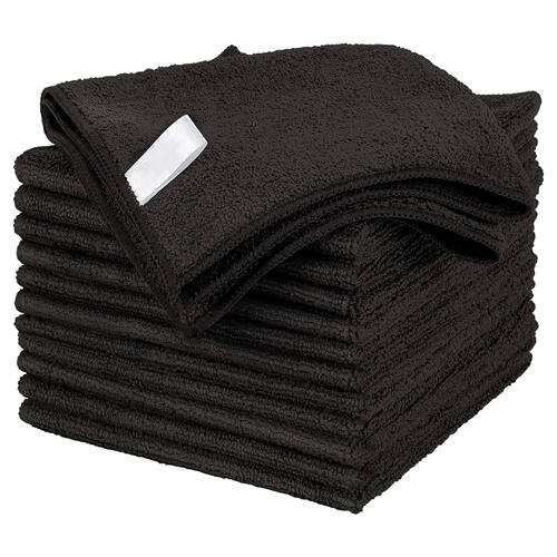Microfiber Cleaning Cloth Pack of 12, All-Purpose Cleaning T