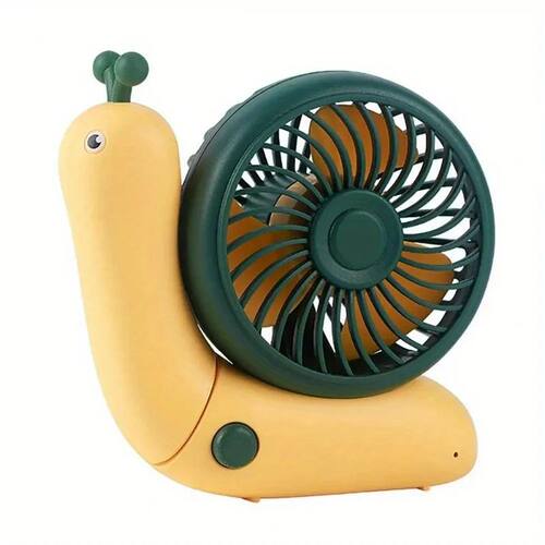 1pc Creative Portable Mini Fan Silent Strong Wind Foldable C