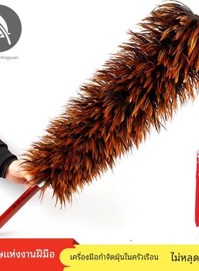 A real feather duster doesn't shed feathers真鸡毛掸子家用
