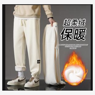 Winter Trousers Men Thermal Pants Sweatpants Men 保暖男裤