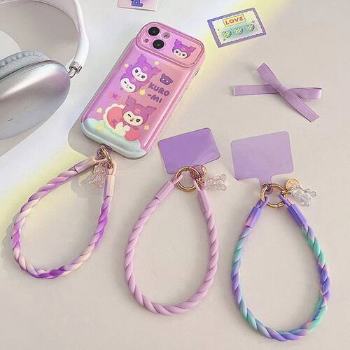 Cute Luminous Bear Phone Straps Lanyard Cute Sport Lanyards