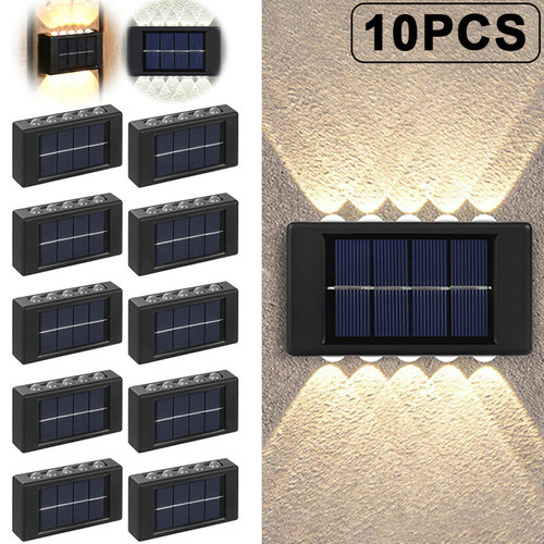 Solar Wall Lamp Outdoor Solar Light Waterproof Up And Down L
