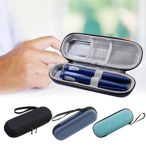 Portable Insulin Cooling Bag Glaciated Cold Storage Bag Medi