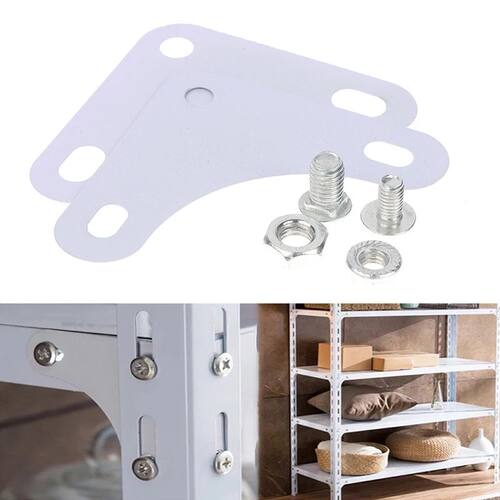 10pcs Corner Plates for Slotted Angle Bar Triangular Piece A