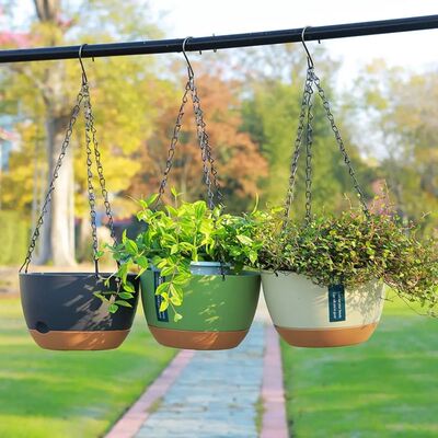 1 PCS Durable Self-Watering Hanging Planters Thickened Plast