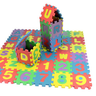DIY Mini Baby Foam Mats Soft Mat Alphabet Letter Number Toy