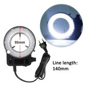 LED Lamp Ring Microscope Light Illuminator For