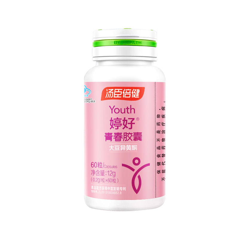 汤臣倍健婷好青春胶囊大豆异黄酮成年女性女士营养素延缓衰老60粒