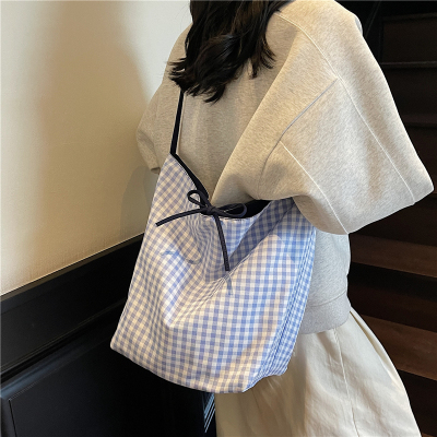 新款韩版大容量印花单肩女包女士斜挎包时尚简约通勤单肩包托特包