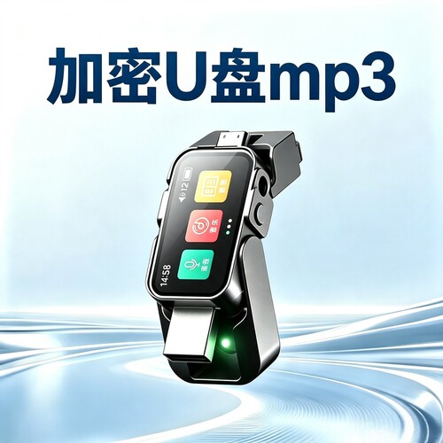 多功能便携MP3音乐器加密U盘录音
