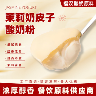 茉莉酸奶粉商用家用奶吧店果味拉丝酸奶希腊酸奶奶皮子原料基底粉