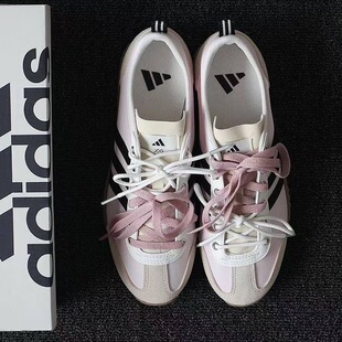 球鞋鞋带适配德训帆布鞋面包鞋gazelle鞋带白色粉德训鞋板鞋带