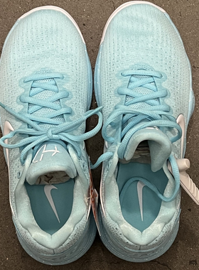 适配Nike Hyperdunk 2017 Low低帮篮球鞋粉蓝色椭圆鸳鸯半圆鞋带