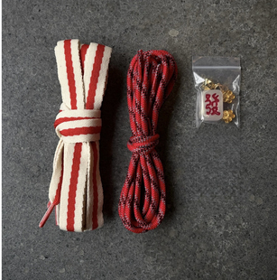 适配阿迪三叶草campus圣诞植绒花朵鞋花鞋带新年配饰马年套装鞋扣