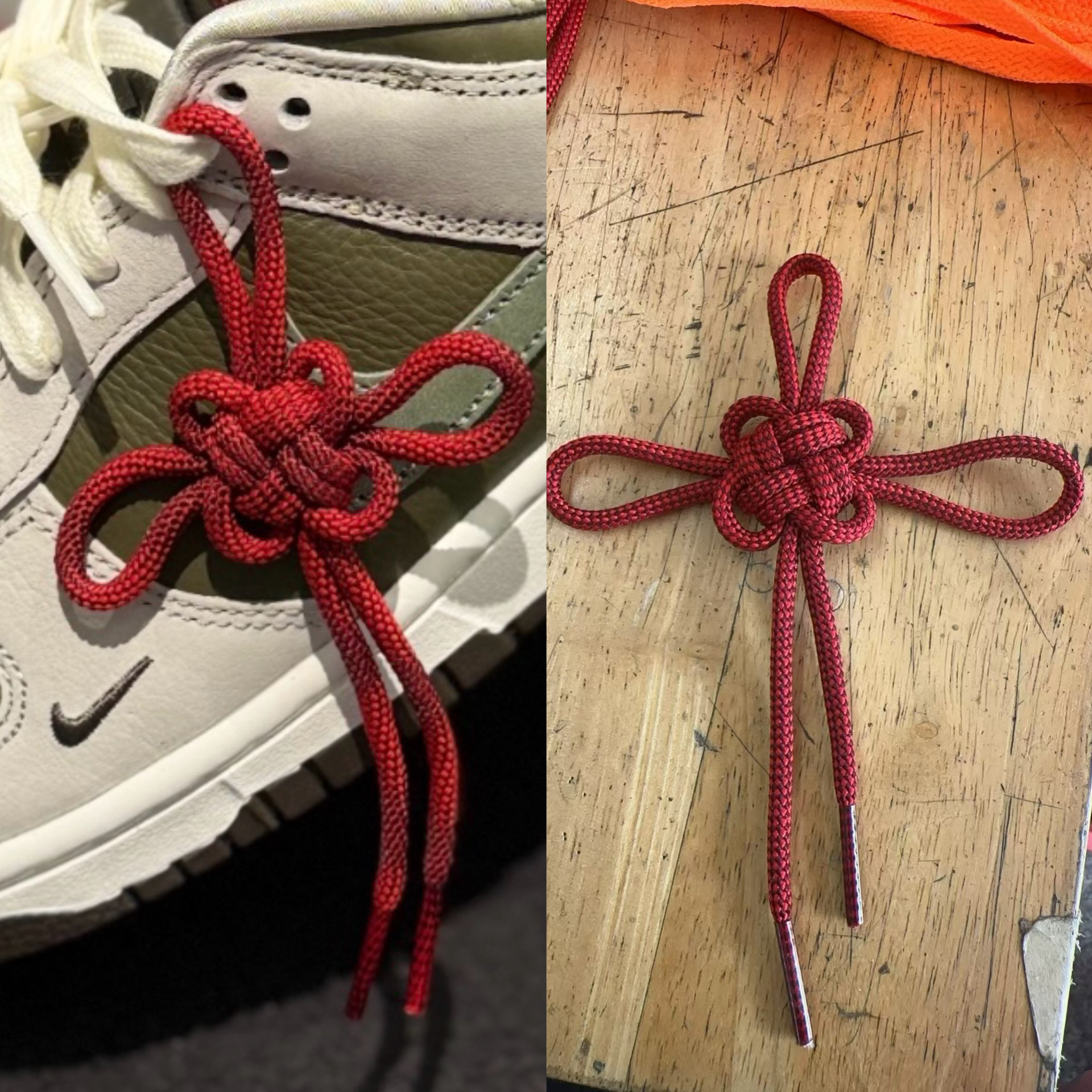 中国风时髦小众设计中国结鞋挂件适配af1空军一号dunk蛇年diy鞋扣