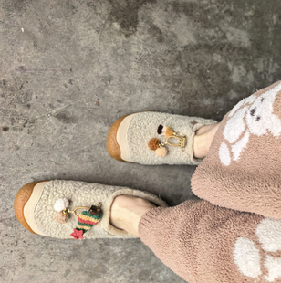 diy科恩小羊蹄圣诞装饰串珠ins韩国登山鞋勃肯鞋大孔珠子keen配件