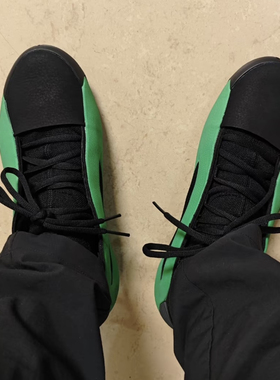 适配阿迪Harden哈登8篮球鞋黑绿色椭圆鸳鸯鞋带纯色半圆形鞋绳子