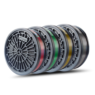 思创LDY系列圆形螺纹接口滤毒盒防有机气体蒸气滤盒单只装