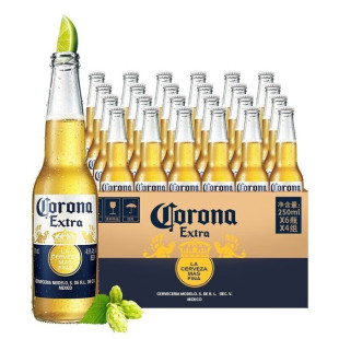 官方正品 24瓶装 聚会 CORONA科罗娜墨西哥风味特级啤酒250ml