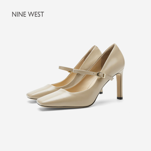 NineWest/玖熙玛丽珍高跟鞋女